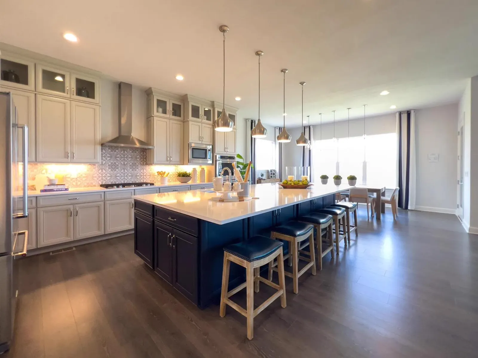 Finished kitchen remodel by Sturgill Handyman Services