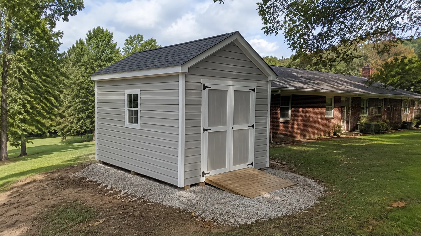 Storage shed build by Sturgill Handyman Services in London, KY - photo 1