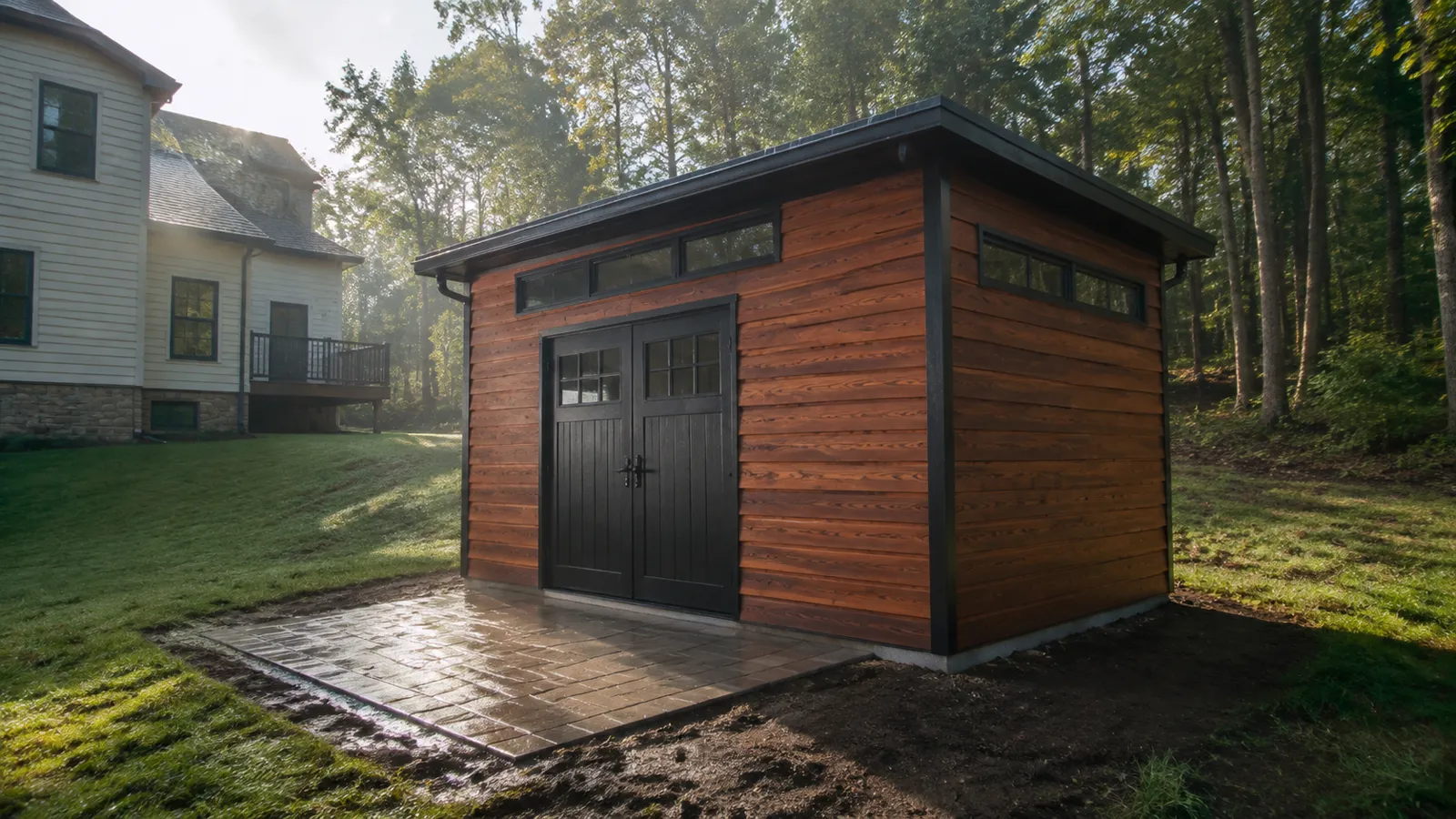 Storage shed build by Sturgill Handyman Services in London, KY - photo 3