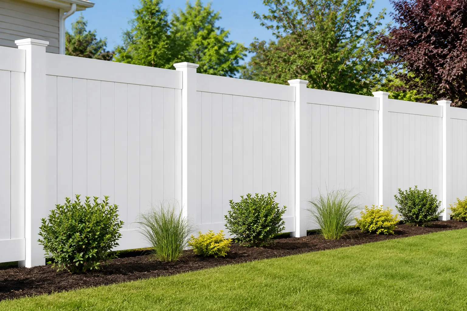 Vinyl fence installation by Sturgill Handyman Services in London, KY - photo 7