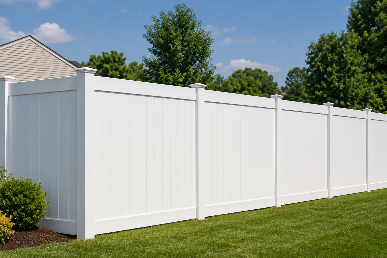 Vinyl fence installation by Sturgill Handyman Services in London, KY - photo 8