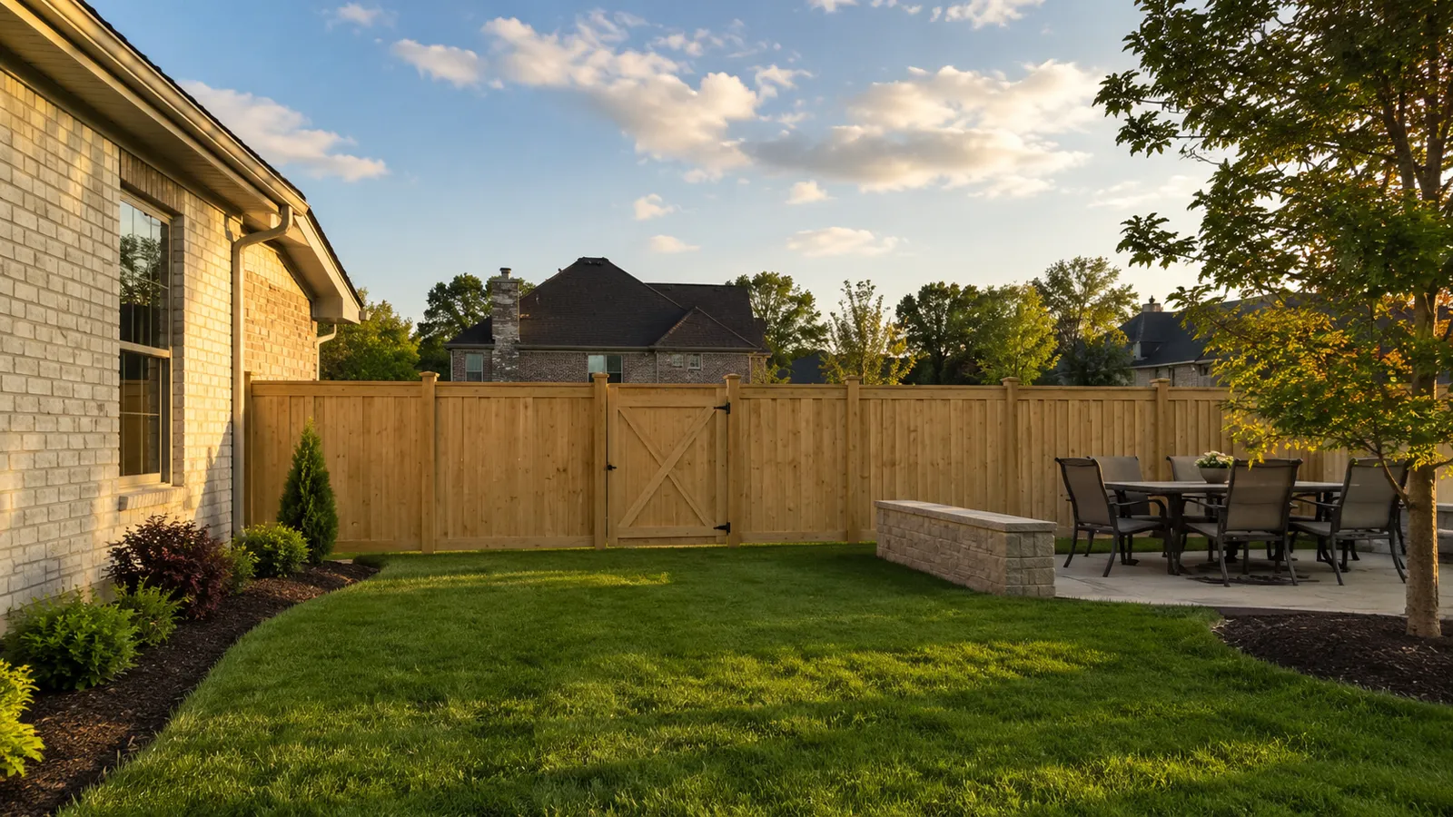 Wood privacy fence by Sturgill Handyman Services in London, KY - photo 11