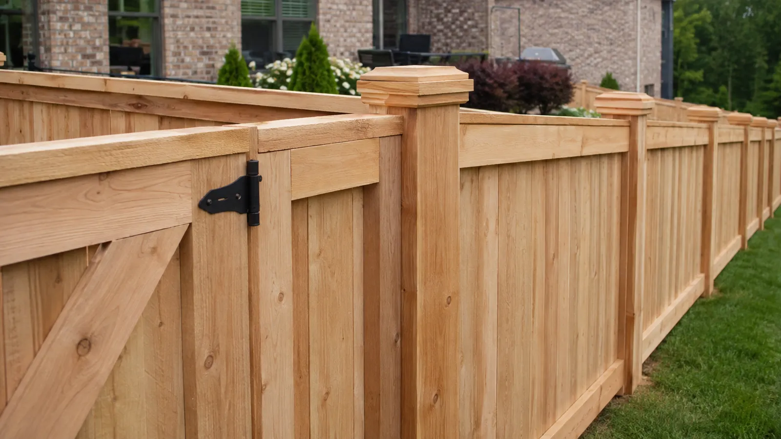 Wood privacy fence by Sturgill Handyman Services in London, KY - photo 12