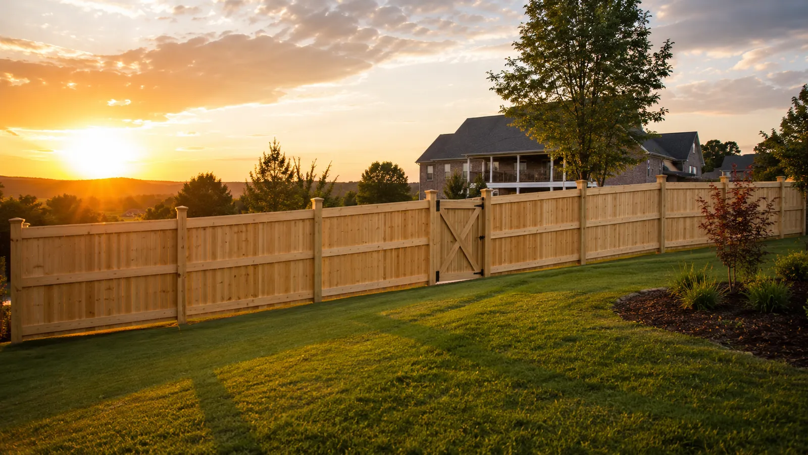 Wood privacy fence by Sturgill Handyman Services in London, KY - photo 13