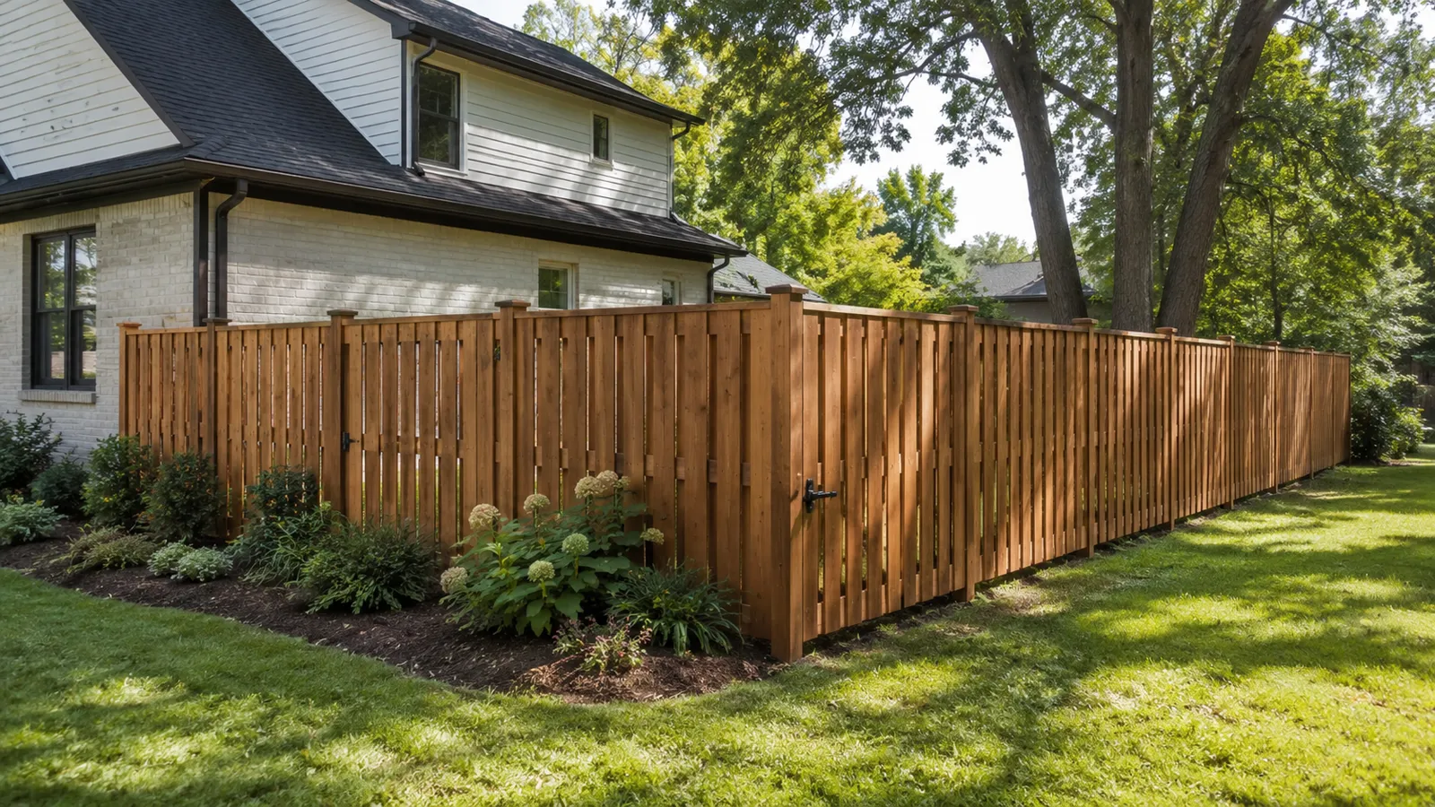 Wood privacy fence by Sturgill Handyman Services in London, KY - photo 7