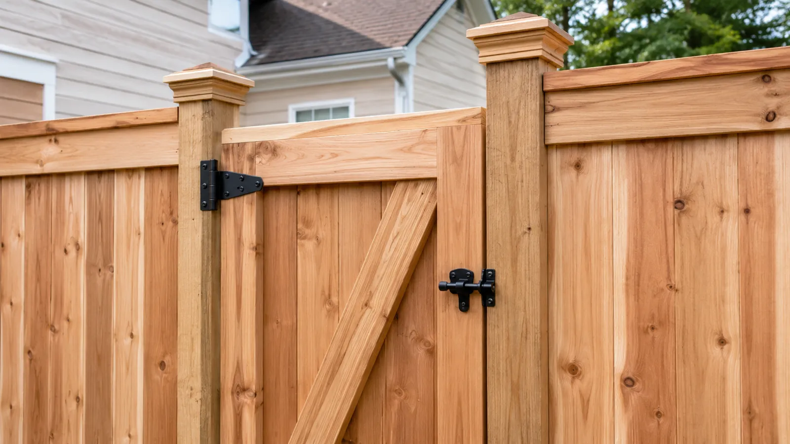 Wood privacy fence by Sturgill Handyman Services in London, KY - photo 8