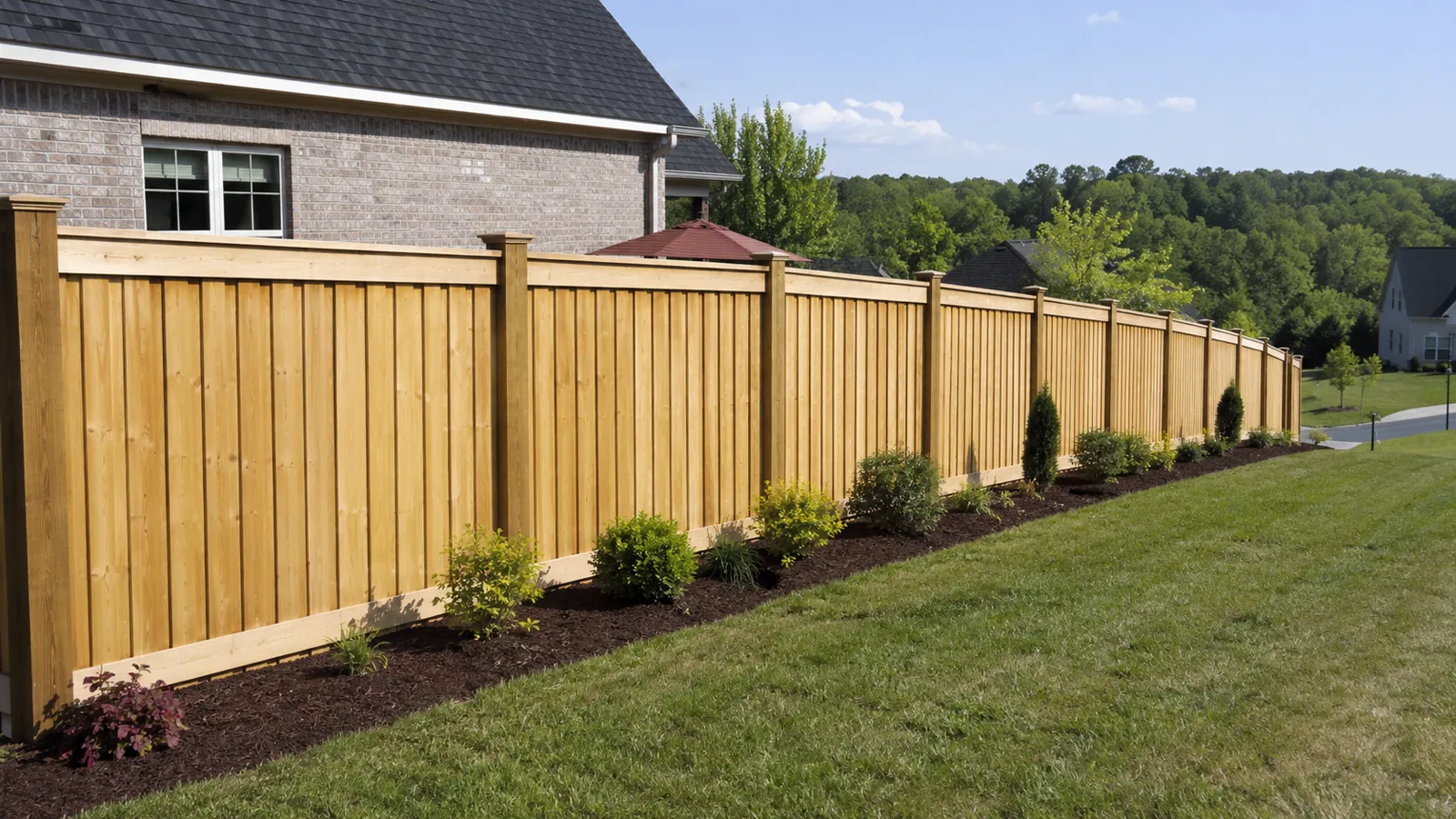 Wood privacy fence by Sturgill Handyman Services in London, KY - photo 9
